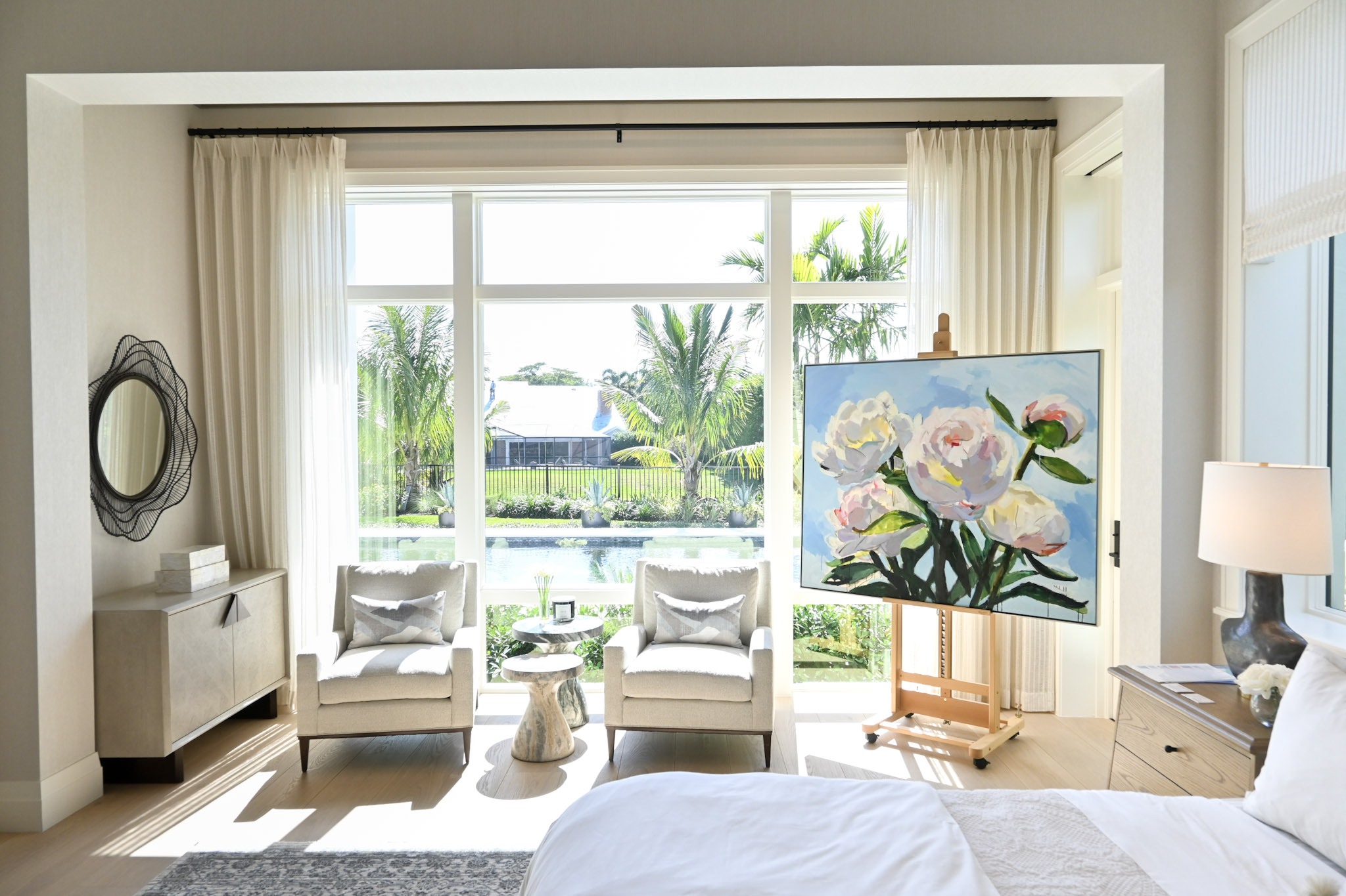 Artwork in an interior photographed by Jordan